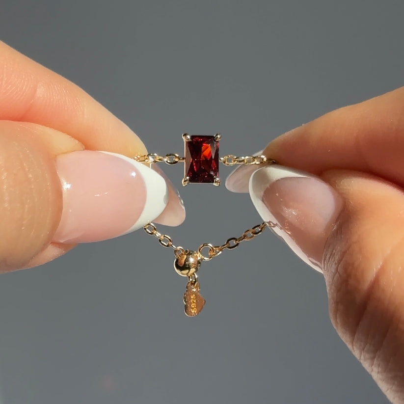 Garnet Grace Ring™